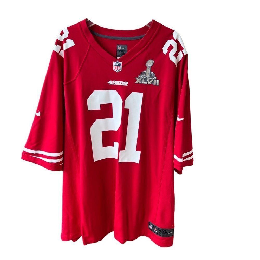 Nike NFL Super Bowl XLVII San Francisco 49ers Frank Gore #21 Jersey